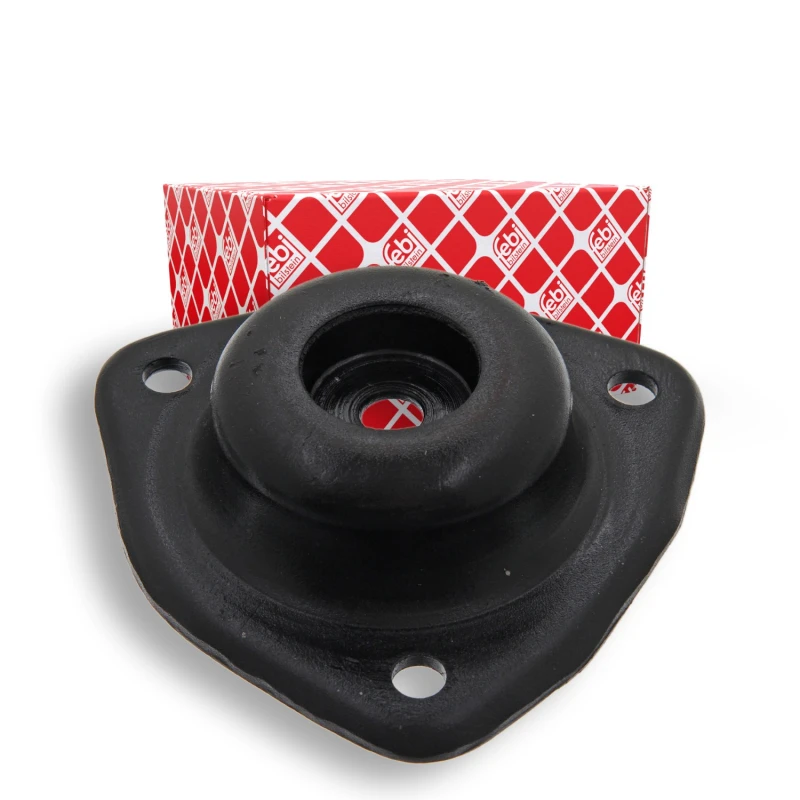 Image of FEBI BILSTEIN 17110 Top strut mount Rear Axle, without ball bearing Elastomer Suspension Strut Support Bearing (1180)