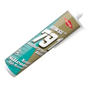 Image of Dowsil 791 Silicone Sealant Black 310ml