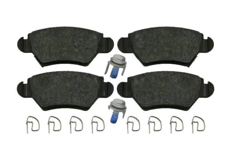 Image of Blue PRINT ADW194212 Brake pad set Rear Axle, with acoustic wear warning, with fastening material Brake Pad Set,disc brake (402)