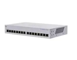 image of Cisco CBS110 Unmanaged L2 Gigabit Ethernet (10/100/1000) 1U Grey