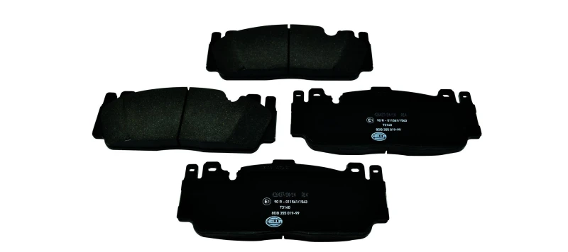 Image of HELLA Brake pad set HELLA 8DB 355 019-991