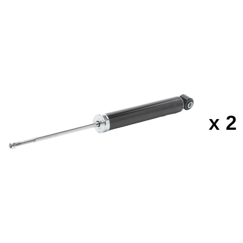 Image of RIDEX 854S21271 Shock absorber Rear Axle, Gas Pressure, Twin-Tube, Telescopic Shock Absorber, Bottom eye Shock Absorber (854)