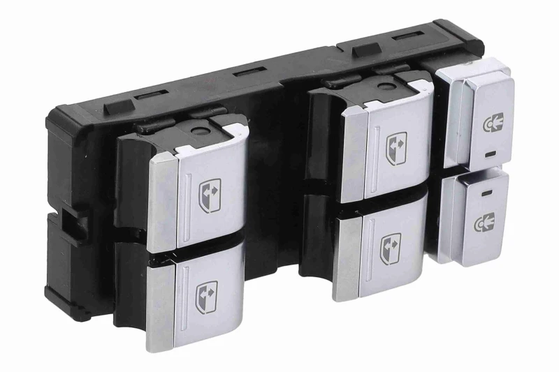 Image of VEMO V10-73-0728 Switch, window winder Green Mobility Parts Left Front Switch,window winder (1761)