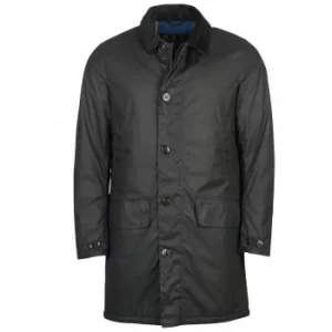 Image of Barbour Mens Wax Mac Jacket Navy/Midnight XL