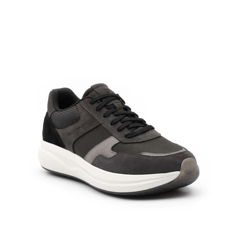 Image of Rockport Mens Dmx Corvin Chunky Trainers Grey male 7 (40.5)