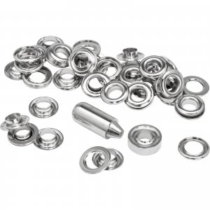 image of Rapid Aluminium Grommets 10mm Pack of 25