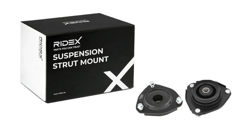 Image of RIDEX 1180S0822 Top strut mount Front Axle Metal Suspension Strut Support Bearing (1180)