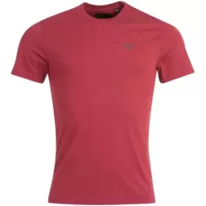Image of Barbour Beacon Logo T-Shirt - Red