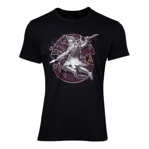 Image of Assassins Creed - Alexios Destiny Mens X-Large T-Shirt - Black