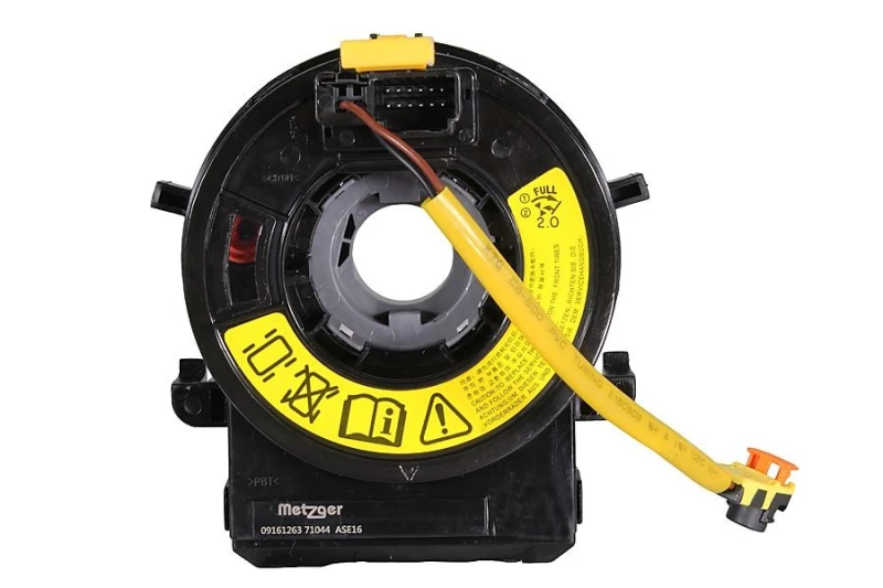 Image of METZGER Clock spring for steering wheel METZGER 09161263