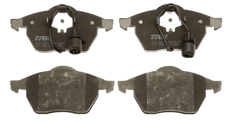 Image of TRW GDB1049 Brake pad set incl. wear warning contact Brake Pad Set,disc brake (402)