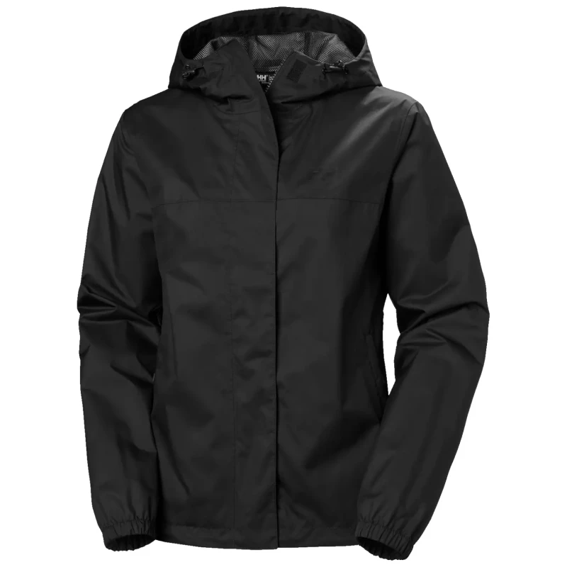 Image of Helly Hansen Womens hooded waterproof jacket Helly Hansen Vancouver Noir Female L