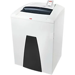 image of HSM SECURIO P44i Particle-Cut Shredder Incl Separate OMDD Cutting Unit + Metal Detection Security Level P-6 17-19 Sheets