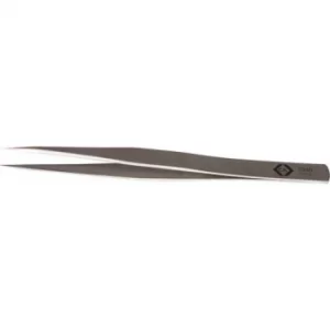 image of CK Precision Tweezers Straight Fine Smooth Tips