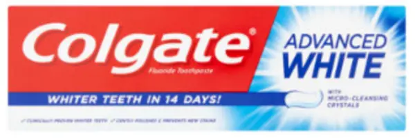 image of Colgate Advanced White Toothpaste 75ml