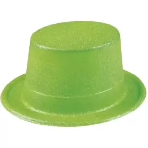 Glitter Hat Fancy Dress (Green)