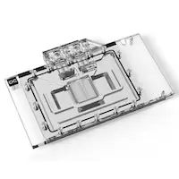 image of Alphacool Eisblock Aurora Acryl GPX-N RTX 4090 Aorus Master / Gaming Water Block with Backplate