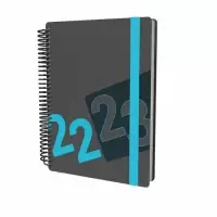 Image of Collins Delta A5 Day to Page Mid-Year Diary 2022/2023 - Blue 817982