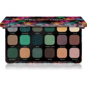 Image of Makeup Revolution Forever Flawless Eyeshadow Palette Shade Chilled 18 x 1.1 g
