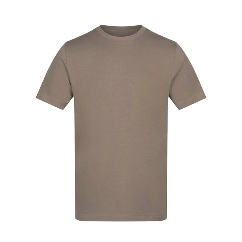 Image of AWDis Mens 180 T-Shirt in Brown Size: Small Brown Male S