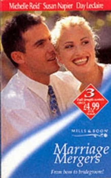 Image of Marriage Mergers by Michelle Reid and Susan Napier and Day Leclaire Book