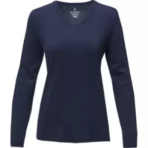 image of Elevate Womens/Ladies Stanton Pullover (M) (Navy)