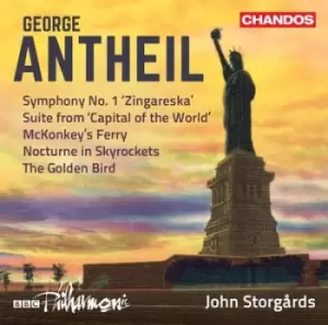 image of George Antheil Symphony No 1 Zingareska/Suite From by George Antheil CD Album