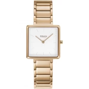 image of Ladies Obaku Firkant Watch