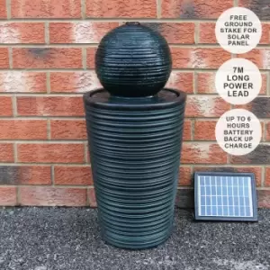 image of Round Ball Solar Water Feature