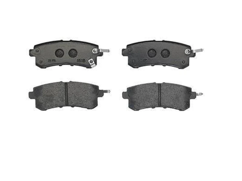 Image of BREMBO P 56 082 Brake pad set PRIME LINE with acoustic wear warning, without accessories, with anti-squeak plate Brake Pad Set,disc brake (402)