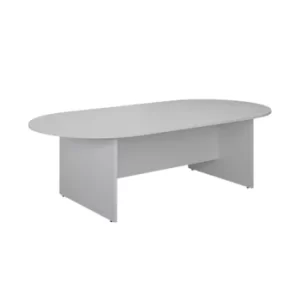 Image of D-End Meeting Table 1800mm White KF822677