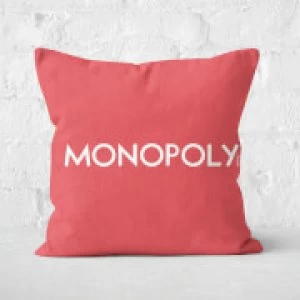 image of Monopoly Go Square Cushion - 40x40cm - Soft Touch