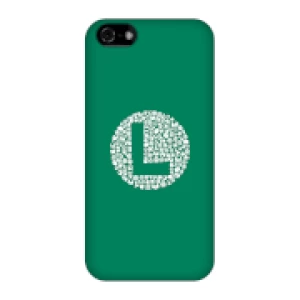 image of Nintendo Super Mario Luigi Items Logo Phone Case - iPhone 5C - Snap Case - Gloss