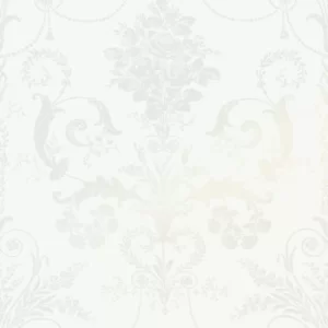 Image of Laura Ashley Josette White Wallpaper