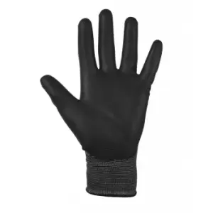 image of Glenwear Unisex Adults PU Gloves (L) (Black)