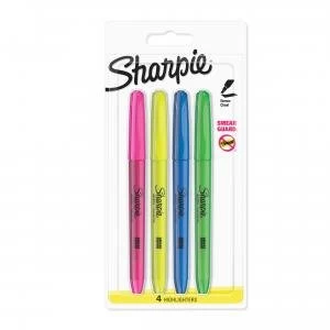 image of Sharpie Accent Highlighter Pens Chisel Tip Assorted Fluorescent Ref