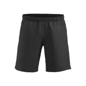 Image of Clique Unisex Adult Hollis Shorts (XXL) (Black/White)