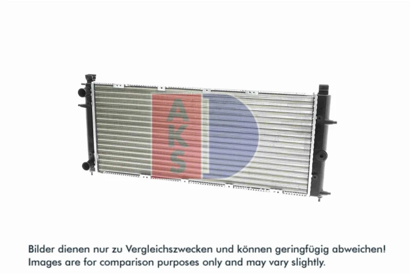 Image of AKS DASIS 240060N Engine radiator Aluminium, Mechanically jointed cooling fins Radiator,engine cooling (470)