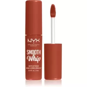 Image of NYX Professional Makeup Smooth Whip Matte Lip Cream Velvet Lipstick with Smoothing Effect Shade 06 Faux Fur 4 ml