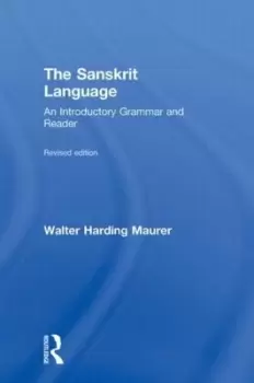 Image of The Sanskrit language by Walter Harding Maurer