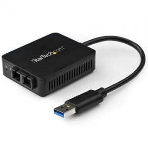 image of USB 3.0 to Fiber Converter 1000BaseSXSC