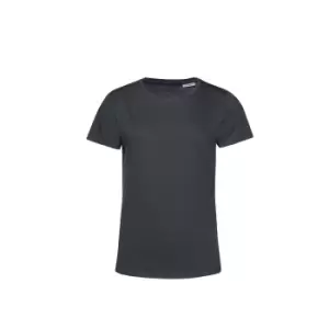 Image of B&C Womens/Ladies E150 Organic Short-Sleeved T-Shirt (L) (Asphalt)