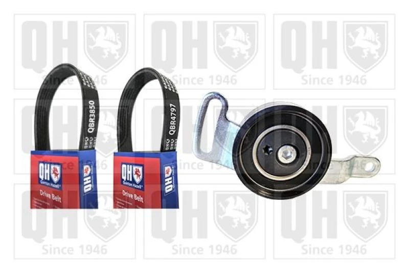 Image of QUINTON HAZELL V-Ribbed Belt Set QUINTON HAZELL QDK195