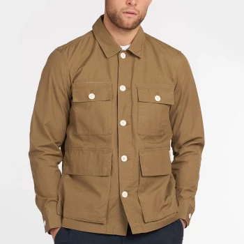 image of Barbour Mens Rowden Casual Jacket - Stone - XXL