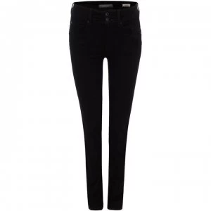 image of Salsa Push In Secret Sculpting Slim Jean - Black