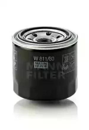 image of Oil Filter W811/80 By Mann