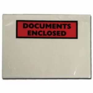 image of GoSecure A7 Enclosed Self Adhesive Document Envelopes (100 Pack)