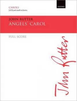 Image of Angels Carol by John Rutter Paperback