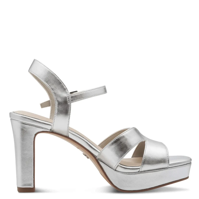 Image of tamaris Womens heeled sandals Tamaris 1-28349-42 Argente Female 36