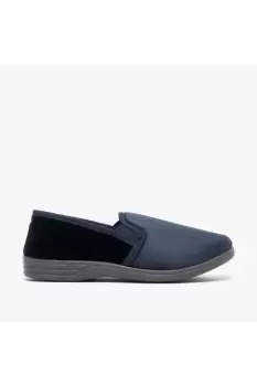 Image of Lewis Striped Twin Gusset Slippers